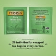 thumbnail image 3 of Twinings Pure White Tea Bags - Delicate Caffeinated Tea, 20 Count (Pack of 2), 3 of 7