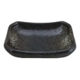 thumbnail image 5 of Pack Of 6 Ceramic Grey Hakumu Soy Sauce Oil Condiment Rectangular Dishes 2oz, 5 of 9