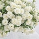 thumbnail image 3 of Ramo de flores artificiales de seda | Decoración de centro de mesa para boda con tela de imitación | Relleno para florero de oficina en casa para fiesta nupcial, 3 of 3