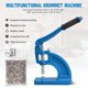 thumbnail image 4 of Yescom 19lb Heavy Duty #2 Die Grommets Hand Rivet Press Eyelet Grommet Machine Tabletop Punch Tool, 2600pcs Set Washer, 4 of 11