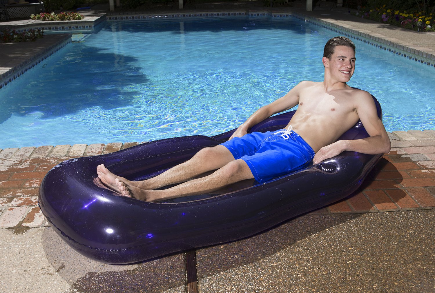 Poolmaster Riviera Wet/Dry Sun Lounge