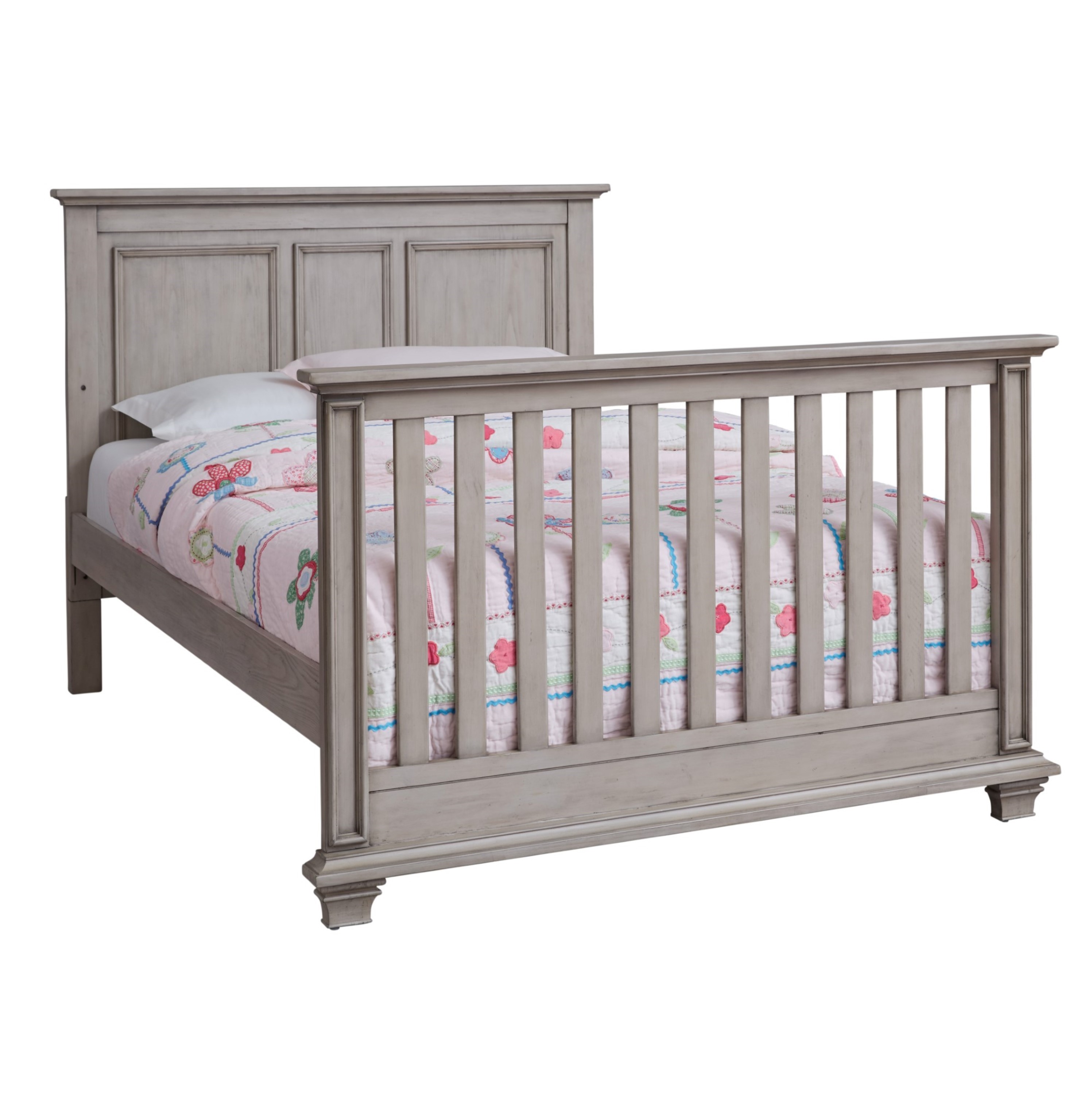 Oxford Baby Kenilworth 4-in-1 Convertible Crib, Stone Wash, GREENGUARD Gold Certified, Wooden Crib - image 5 of 10