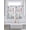 White Red Orange Tan, variant on Seahorse Coastal 2 Panel Kitchen Curtains for Windows, Summer Beach Ocean Shell Jellyfish Starfish Bathroom Privacy Curtain, Home Décor Window Treatment for Bedroom/Living Room 55"x45"