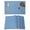 Blue, variant on Vintage Brown Placemats Set of 2,Cotton Linen Fabric Place Mats,Farmhouse Retro Dark Solid Color Linen Texture Decorative Table Mats Protector for Home Kitchen Dining Wedding Party Coffee Tables