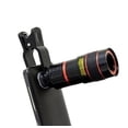 thumbnail image 4 of Telephoto Lens with Clip for Mobile Phones, Black, 4 of 11