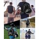thumbnail image 4 of Boys Drawstring Basketball Backpack, Foldable Football Backpack Gym Bag, Large Capacity Football Backpack, Ball Net with Storage, 4 of 5