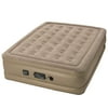 Insta-bed 19" Raised Queen Air Mattress with Never Flat AC Pump