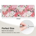 thumbnail image 5 of Pioneer Flower Floral Print Pattern Kitchen Rug Mat,Kitchen Runner Rugs Non Skid Washable,Decorative Kitchen Floor Mats for Kitchen,Sink,Laundry,17"X47", 5 of 5