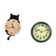 thumbnail image 5 of Reloj de pared,Reloj de pared decorativo para baño y dormitorio.,Reloj de pared,Reloj de pared decorativo con pájaros cantores,Reloj de pared de 10 pulgadas con sonido de pájaros musicales, 5 of 8