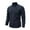 Dark Gray, variant on Men's Turtleneck Cable Knit Sweater Long Sleeve Pullover Casual Winter Top