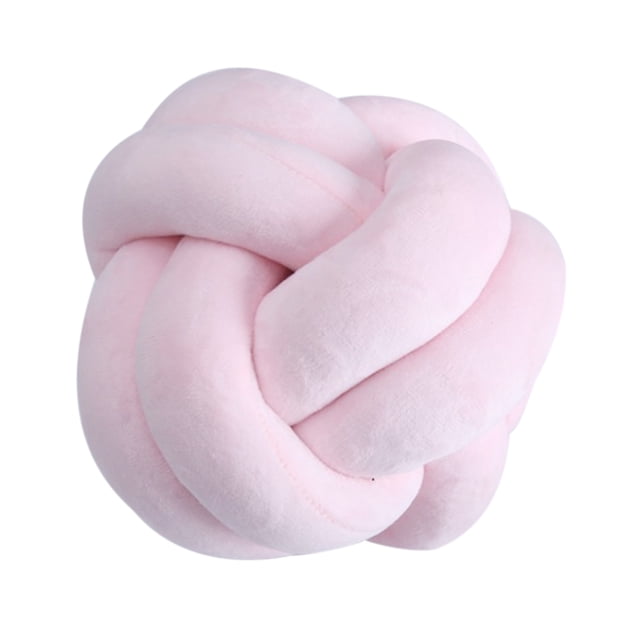 Cojín De Almohada Decorativa De Para Coche, Sofá Para , Decoración De Dormitorio, Niños, Juguetes De Peluche, Regalos De Navidad Rosa-22cm Colco China Almohada del nudo