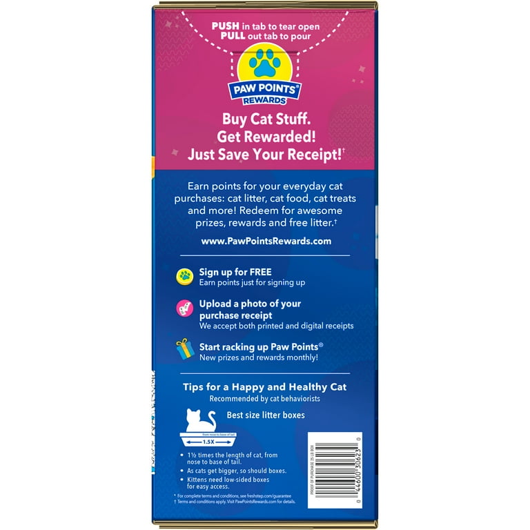 Fresh Step Extreme Scented Clumping Cat Litter with Febreze