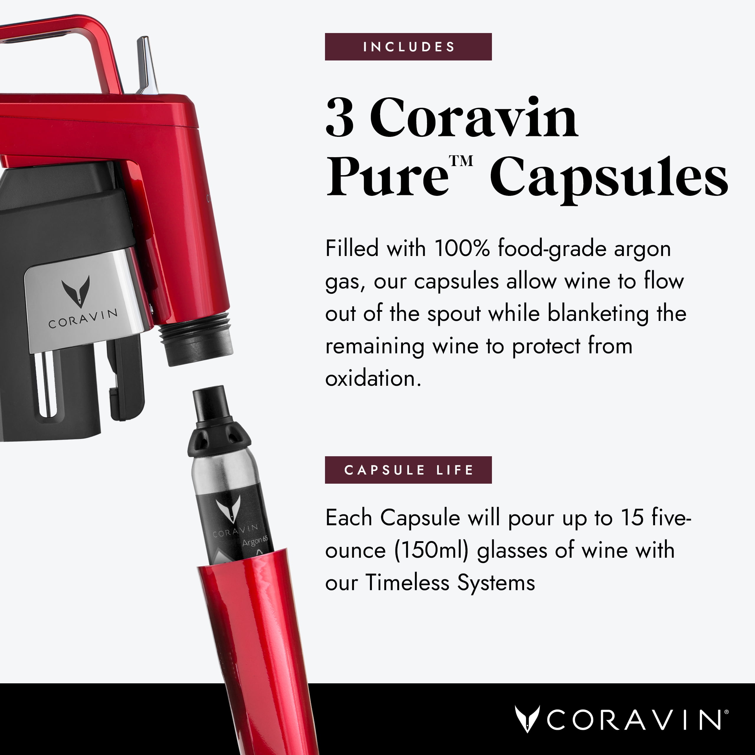 新品未使用　CORAVIN MODEL6 candy apple red ワイン 新品未使用 CORAVIN MODEL6 candy apple red ワイン