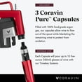 thumbnail image 6 of Coravin Model Six Advanced Wine Bottle Opener and Preservation System, Candy Apple Red, 6 of 8