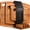 Dark Brown, variant on Astercook 4-Piece Bamboo Cutting Board Set with Holder, Deep Carbonized Wood Chopping Boards for Kitchen with Juice Groove and Handles, Knife-Friendly Charcuterie Boards for Meal Prep and Serving