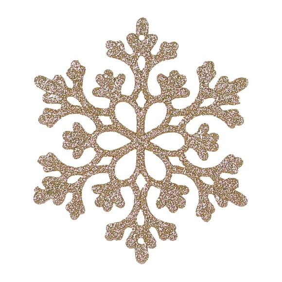 Large Snowflakes Extra Large Outdoor Christmas Ornaments Glittered Snowflakes Decorations Oversized Christmas Tree Ornaments Winter Indoor Outdoor Window Hanging Decorations