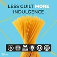 Fiber Gourmet Pasta Light Spaghetti Pasta Low Net Carb, FiberRich