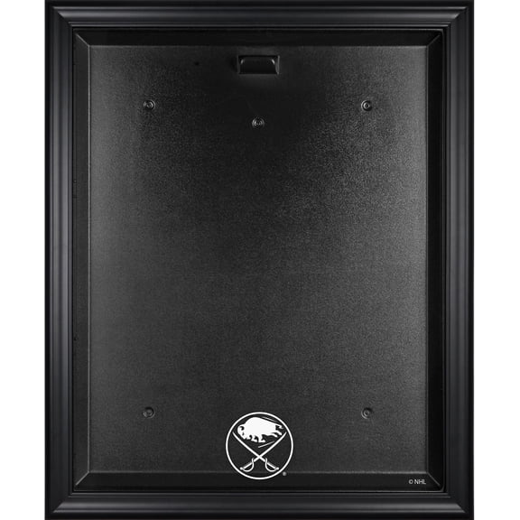 Buffalo Sabres Black Framed (2020-Present) Logo Jersey Display Case