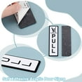 thumbnail image 3 of Fun Push Pull Door Sign 4Pcs-4.92~5.9 X 1.96 Inch-Self-Adhesive Door Entrance Signs Black and White Sticker for Doors Shop Entrance Business Stores Cafes, 3 of 9