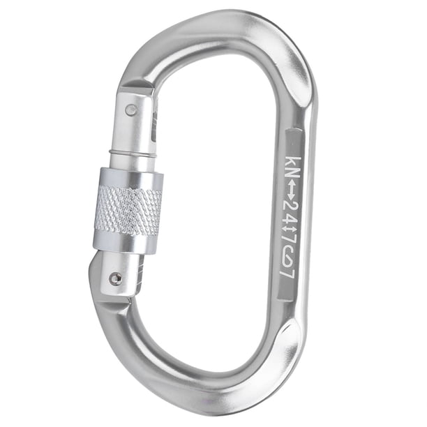 Mosquetón De Bloqueo, Clip De Llavero Diseño De Sistema Anti-gancho Diseño Antideslizante Alta Resistencia Para Montañismo Para Escalada En Roca Para Protección De Ingeniería ANGGREK Otros