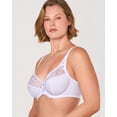 thumbnail image 3 of DELIMIRA Women's Plus Size Full Coverage Underwire Unlined Minimizer Lace Bra, 3 of 4