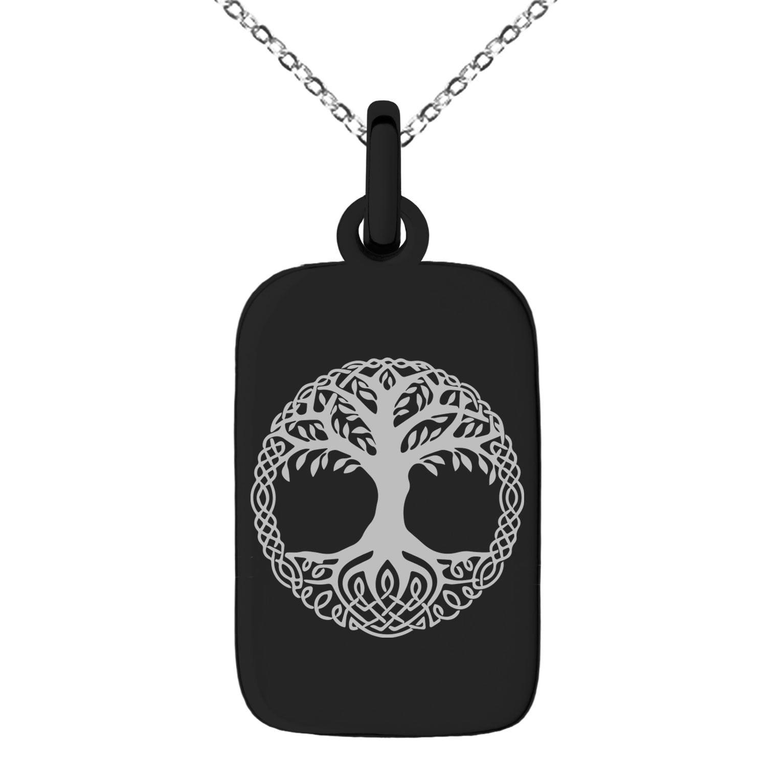 Tioneer Stainless Steel Tree of Life Symbols Heart Charm Bracelet /& Necklace