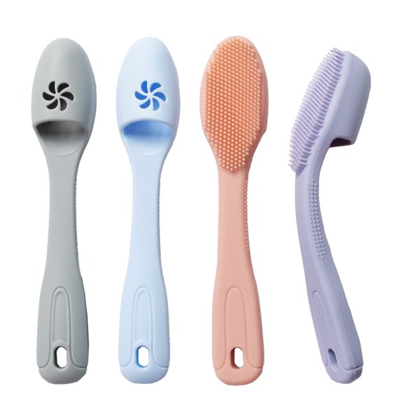Kitgo Dog Finger Toothbrush, Dog Brushing Set, Keep Your Dog's Mouth Healthy, Easy to Clean Dental Stains, Food Grade Silicone, Dental and Gum Care Set for Dogs, Cats and Small Pets.