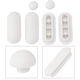 thumbnail image 3 of Accessories Bumper WC Seat Buffer Replacement Pads Toilet Seat Universal 1 Set Base Bathroom Moistureproof Home, 3 of 10