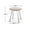 Beige, variant on Crescent 3-Piece Outdoor Wicker Patio Bistro Set with Cushions White
