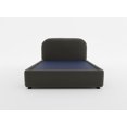 thumbnail image 2 of LASE Muebles Cama Queen Size Marsella Base+Cabecera Velvet Canalé Rosa, 2 of 4