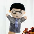 thumbnail image 3 of Linaichen Plush Hand Doll Family Hand Puppet Set for Storytelling & Teaching - 2 Plush Characters, 3 of 8