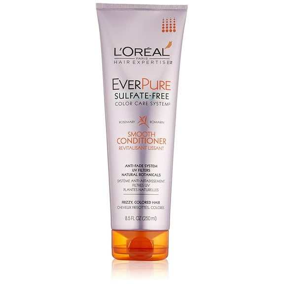 L'Oreal Paris EverPure Color Care Hair Smooth Conditioner Rosemary, 8.5 oz