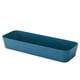 thumbnail image 2 of Caja de almacenamiento Rectangular de plástico Cajón de escritorio Estuche de cosméticos Organizador de papelería Contenedor de calcetines Almacenamiento y organización del hogar azul marino METRO, 2 of 8