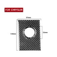 thumbnail image 3 of Real Bright Soft Car Interior Carbon Fiber Sticker DecorationFor Chrysler 300 300C Carbon Fiber Interior Trunk Release Surround CoverAuto Car Protection Interior Accessories, 3 of 8