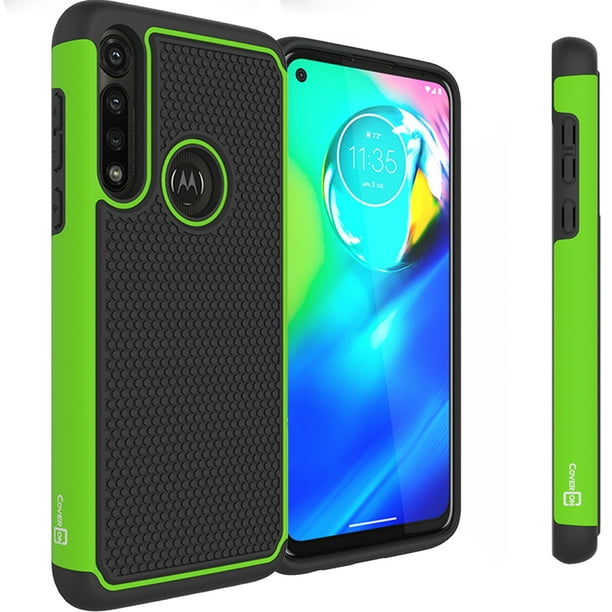 CoverON Motorola Moto G Power Case, HexaGuard Series Hard Phone Cover