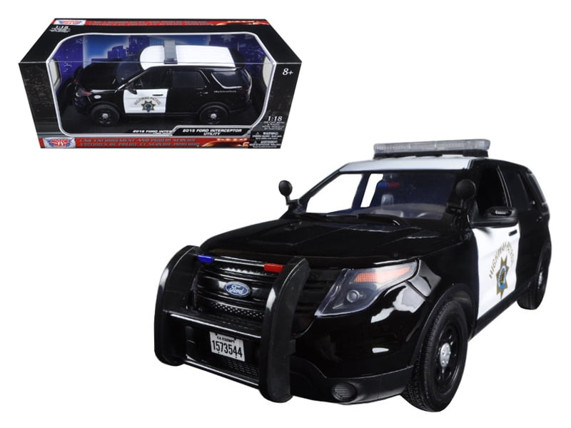 2015 Ford Police Interceptor Utility Special Service Plain Black 1 
