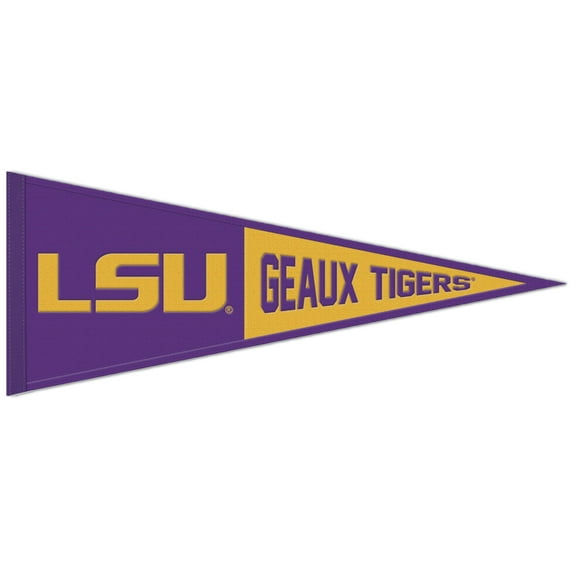WinCraft LSU Tigers 13" x 32" Slogan Pennant