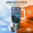 thumbnail image 5 of Scooby-Doo 40 Oz Tumbler with Handle And Straw, Stainless Steel Double Wall Vacuum Insulated Coffee Cup Travel Mug Gifts for Women & Men, 5 of 8