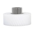 thumbnail image 2 of Meat Grinder Gear Spare Part Stainless Steel Plastic Meat Grinder Mincer Pinion Accessories for Replacement, 2 of 5