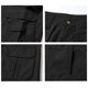 thumbnail image 4 of pstuiky Pantalones cortos para hombre, Pantalones cargo para hombre, de color liso, a la moda, con bolsillos laterales, cintura abotonada y múltiples bolsillos., 4 of 5