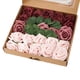 thumbnail image 1 of Flores artificiales, rosas falsas para hacer tú mismo ramos de boda, centros de mesa para despedidas de soltera, decoraciones para fiestas y el hogar, 1 of 5