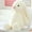 white, variant on 30cm Floppy Ear Bunny Plush Toy, Ultra Soft Stuffed Rabbit, Cute Cuddly Plush Animal, Safe Plushie Gift for Kids, Toddlers, Baby, Easter, Birthday, Nursery Decor, 4 Colors Available