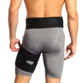 thumbnail image 3 of FLAMEEN Groin Support, Compression Brace For Hip Thigh Support, Groin Brace, For Women Sciatica Nerve Pain Pull Injury For Men, 3 of 8