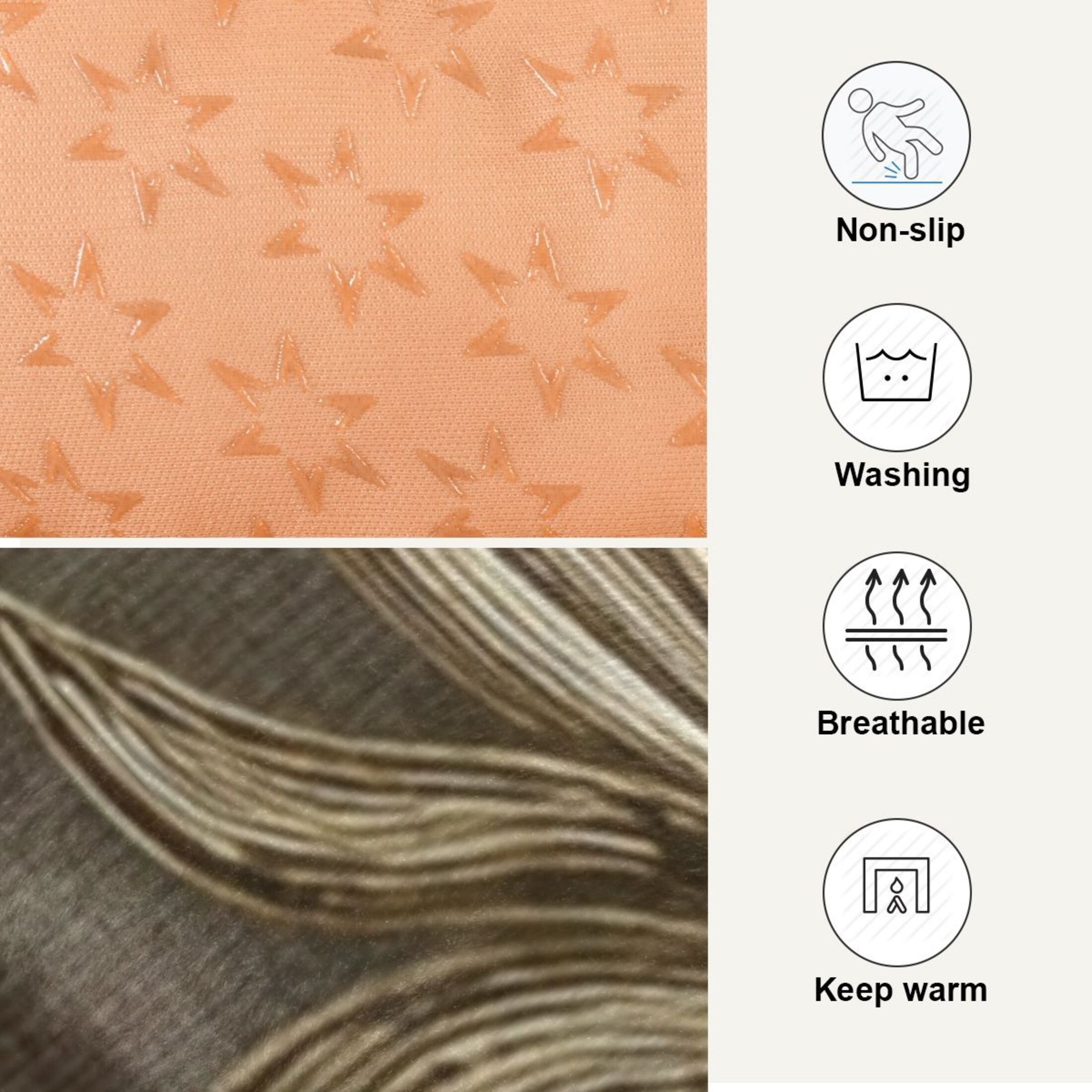 Cozy Mat Pet Bed Indoor Outdoor Warm Soft For Cat Dog Puppy(S/M) Harmonious Pattern