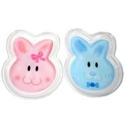 DDI   Blue/Pink Easter Bunny Plate  case of 36