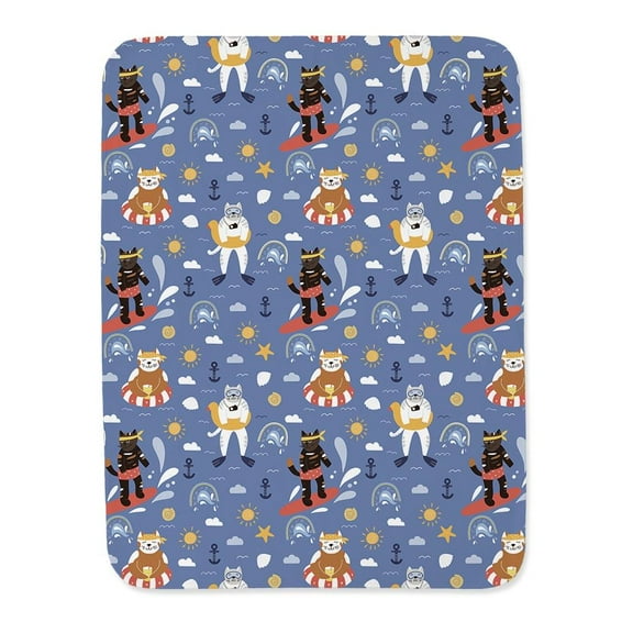 Ready For The Summer Cats Blanket -Image by Shutterstock,