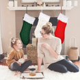 thumbnail image 4 of Cable Knit Christmas Stocking,21.7In Large Hand-Knitted Xmas Stockings Xmas Tree Christmas Decoration for Family Holiday Xmas Party Decor Professional Design, 4 of 7