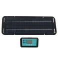 12V 30W Solar Panel Kit IP65 Waterproof Portable Solar Trickle Charger With Overcharge Reverse