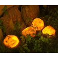 thumbnail image 1 of Luces solares para jardín, lámpara de piedra de simulación para exteriores, luces nocturnas de paisaje impermeables para césped/patio/camino cuatro piedras, 1 of 5