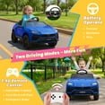 thumbnail image 6 of Lamborghini 12V Kids Ride On Car with Remote Control, Battery Powered  Electric Car with 4 Wheels, USB, Ride On Toys for 3+ Years Olds Girls Boys, Blue, 6 of 9